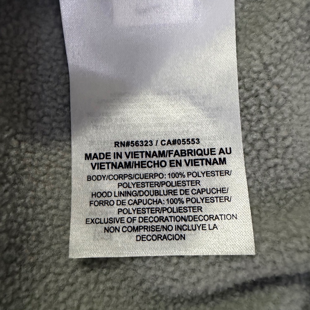 Nike Oklahoma Sooners Therma-FIT Full Zip Hoodie Mens XL Grey OU 27897X-OK4 - Picture 4 of 9